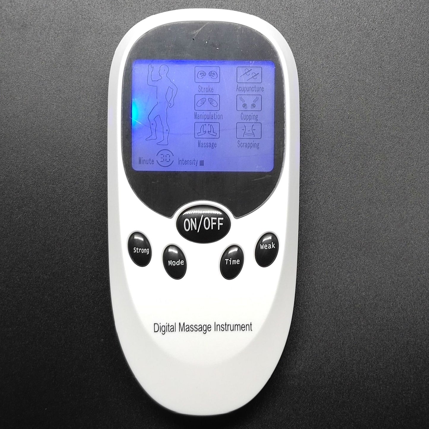 Électrique Acupuncture Numérique Thérapie Tens Massage Du Corps Double Canaux D'impulsion Stimulateur Musculaire Pour Retour Cou Jambe Soulagement de La Douleur